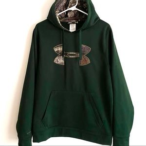 Under Armour Storm 1 Mossy Oak Green & Camo Hoodie